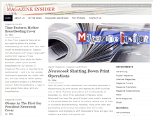 Tablet Screenshot of magazineinsider.com